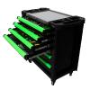 7 drawer mobile trolley with anti-tilt system and modular tools - XL