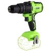 Two speed impact drill with brushless motor