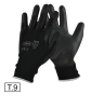 Polyurethane reinforced work gloves T.9