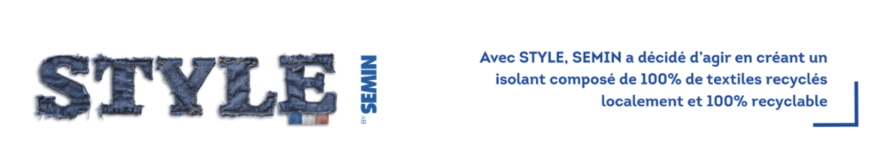 Isolant 100% recyclé et recyclable