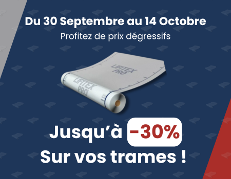 Trame d'armature jusqu'à -30% jusqu'au 14 octobre