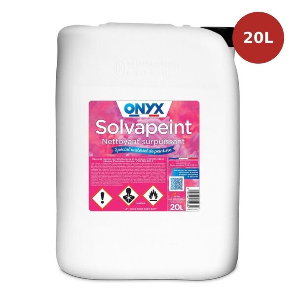 Solvapeint 20L nettoyant peinture puissant Onyx ARD00086