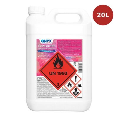 Solvapeint 20L nettoyant peinture puissant Onyx ARD00086