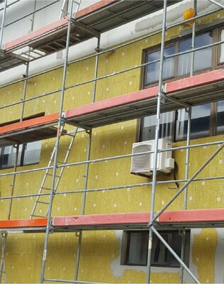 Laine de roche panneau isolant ITE RE Coat + Termolan 180mm BAU00266