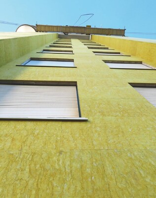 Laine de roche panneau isolant ITE RE Coat + Termolan 200mm BAU00267