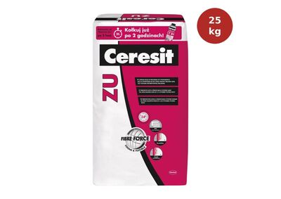 Mortier-colle &amp; sous-enduit armé CERESIT ZU 25kg CER00021