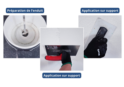 Enduit silicate-silicone blanc CT174 CERESIT 25kg CER00022