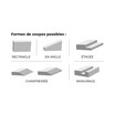 Table de découpe fil chaud pour polystyrène spécial ITE EDM00678