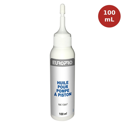 Huile Pompe à Piston 100 ml Euromair Lubrifiant pour Pulvérisateur Airless EUR04447