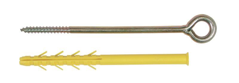 Cheville anneau électricien 10 x 280mm - Sachet de 2 ING00213