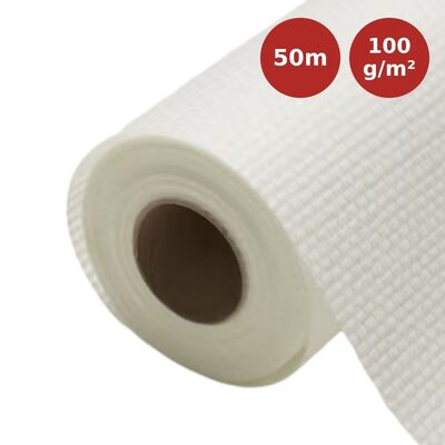 Toile de verre maille légère 100g/m² LECO 50 x 1m LEC00067