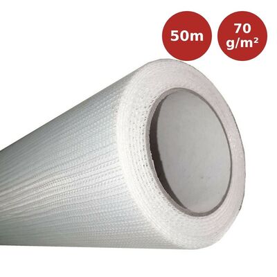 Toile de verre à enduire 70g/m² LECO Net TS 50 x 1m LEC00068