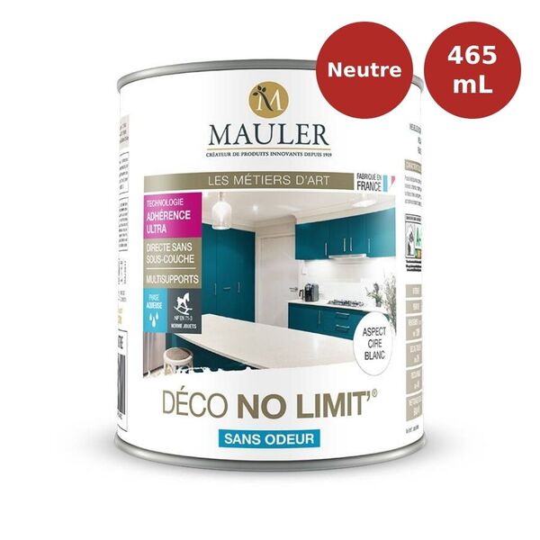 Peinture bois Deco No Limit aspect cire Mauler 465mL base neutre MAU00018