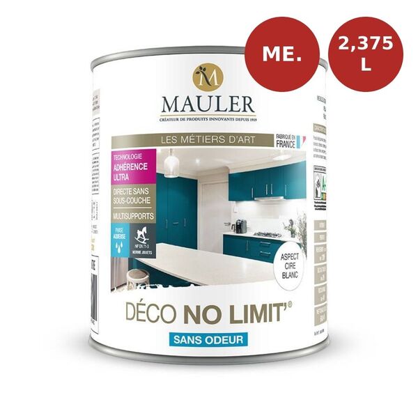 Peinture bois Deco No Limit aspect cire Mauler 2L375 base medium MAU00027