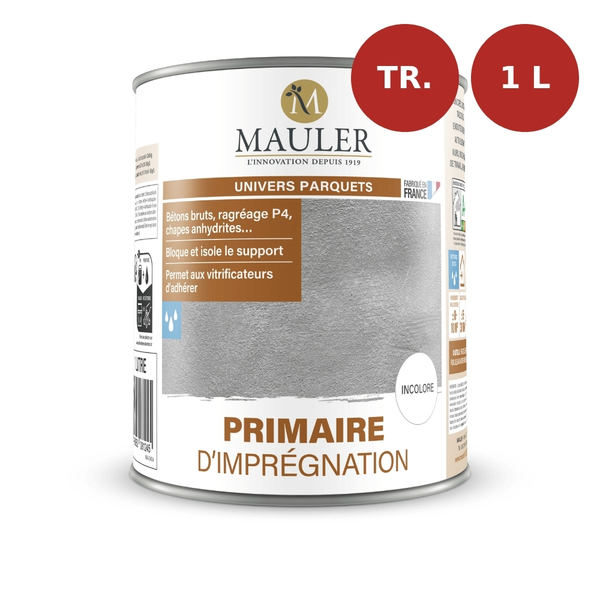 Primaire imprégnation bois sans odeur 1L Mauler MAU00191