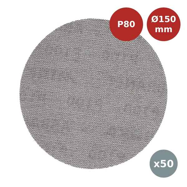 Disque Abranet Ø150 mm P80 MIR00672