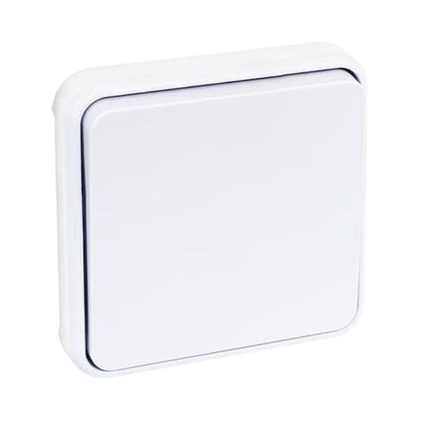Interrupteur va-et-vient simple étanche IP55 encastré blanc OHM00002