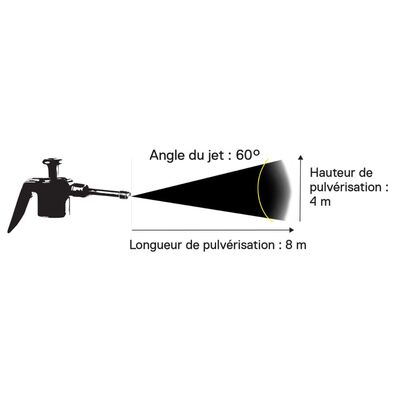 Pulvérisateur 1,5L joints Viton OUT01744