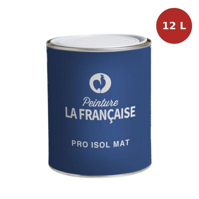 Peinture isolante Pro ISOL Mat blanc 12L PLF00100