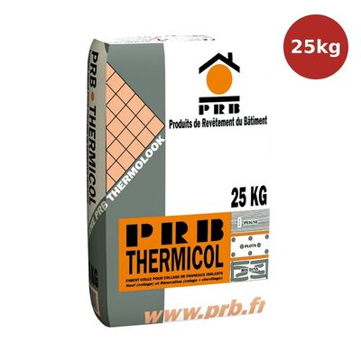 Colle-ciment panneaux isolants ITE Thermicol PRB 25kg PRB00001