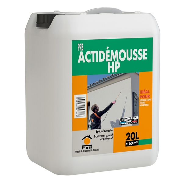Nettoyant anti-mousse PRB Actidémousse HP 20L PRB00412