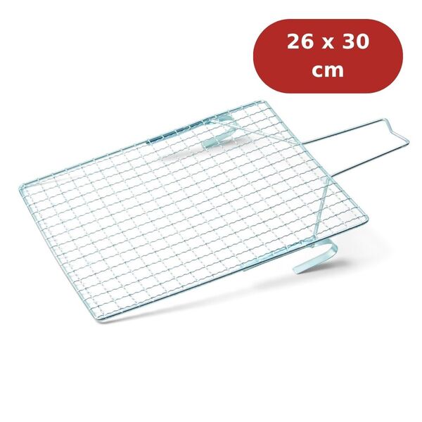 Grille fine en acier avec crochets 26 x 30 cm SCH00083