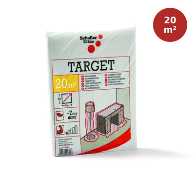Bâche 20m² protection chantier film HDPE Target 4x5 m SCH00086