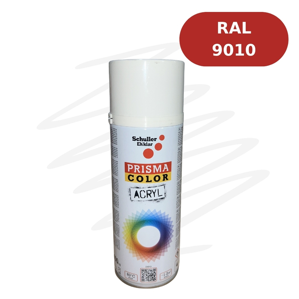 Aérosol Prisma Color 400mL - RAL 9010 Blanc Cassé SCH00208