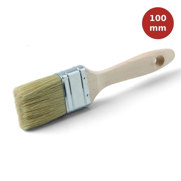 Brosse plate queue de morue 100mm SCH01360