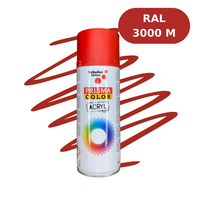 Aérosol Prisma Color Mat 400mL - RAL 8014M Rouge Feu Mat SCH01648