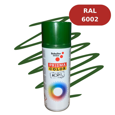 Aérosol Prisma Color 400mL - RAL 6002 Vert Feuille SCH01657