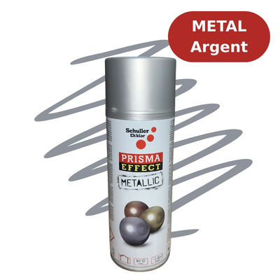 Aérosol Prisma Effect Metallic Pro 400mL - Argent SCH01681