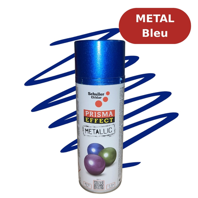 Aérosol Prisma Effect Metallic 400mL - Bleu Métallique SCH01685