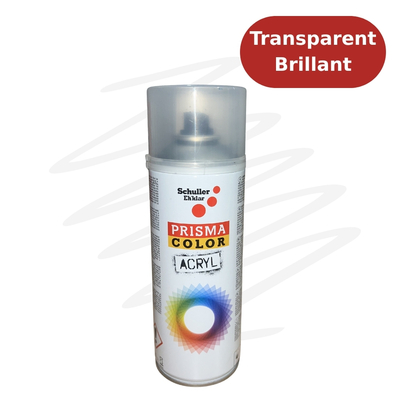 Aérosol Prisma Color 400mL - Transparent brillant SCH01688