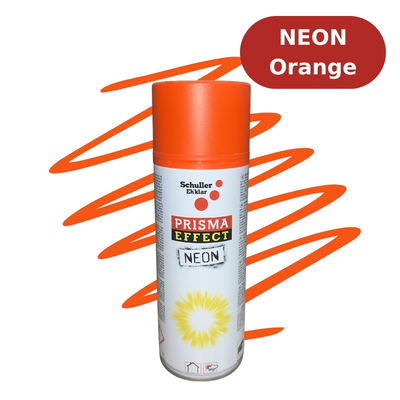 Aérosol Prisma Effect Neon 400mL - Orange Néon Fluorescent SCH01693