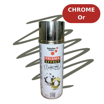 Aérosol Prisma Effect Chrome 400mL - Or SCH01695