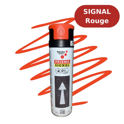 Aérosol Prisma Signal 500mL - Rouge SCH01713