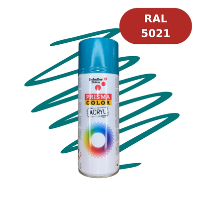 Aérosol Prisma Color 400mL - RAL 5021 Bleu Eau SCH01726