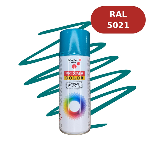 Aérosol Prisma Color 400mL - RAL 5021 Bleu Eau SCH01726