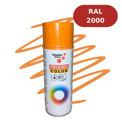 Aérosol Prisma Color 400mL - RAL 2000 Orange/Jaune SCH01728