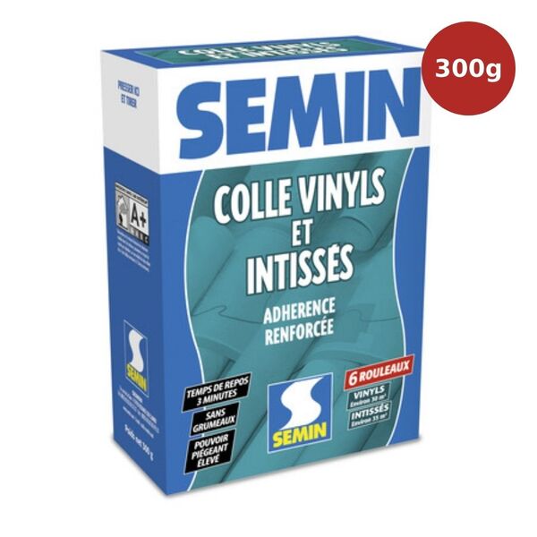 Colle tous papiers peints en poudre SEMIN 300g SEM00180