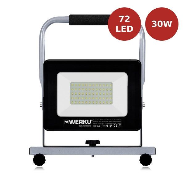 Projecteur LED rechargeable 30W 2100 lm WER00116