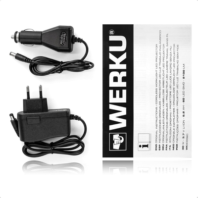 Projecteur LED rechargeable 30W 2100 lm WER00116