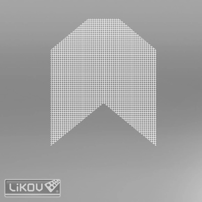 Mouchoir d'angle LA-D. Boîte de 150 pièces LIK00102